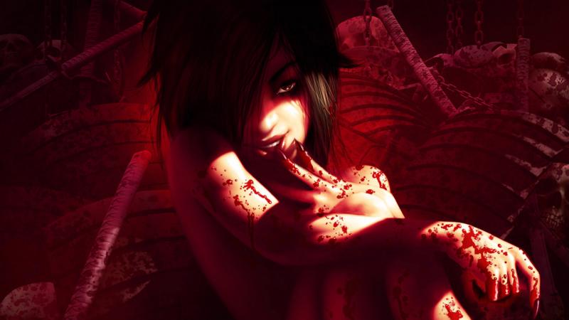 vampire woman